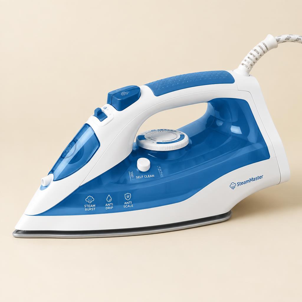 Ferro a Vapor Antiaderente